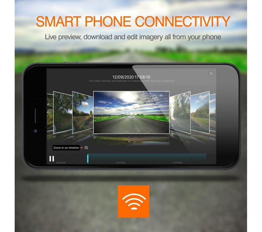 ROAD ANGEL Halo Pro Quad HD Dash Cam - Black & Grey image number 16 of 19