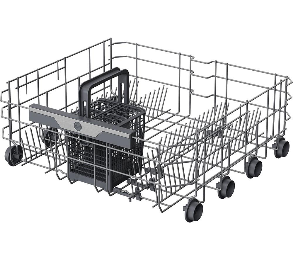 HOOVER H-Dish 500 HF 5C7F0X-80 Full-size WiFi-enabled Dishwasher - Stainless Steel image number 16 of 19