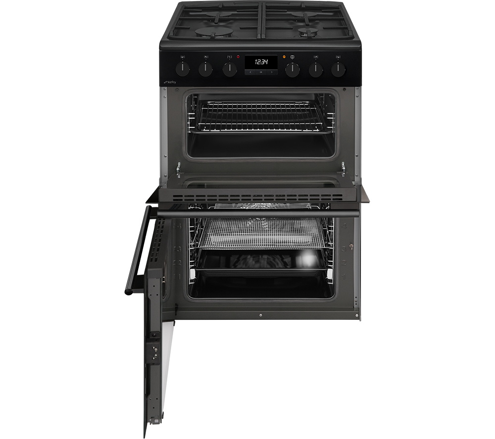 CDA CFD600MB 60 cm Dual Fuel Cooker - Black image number 3 of 6
