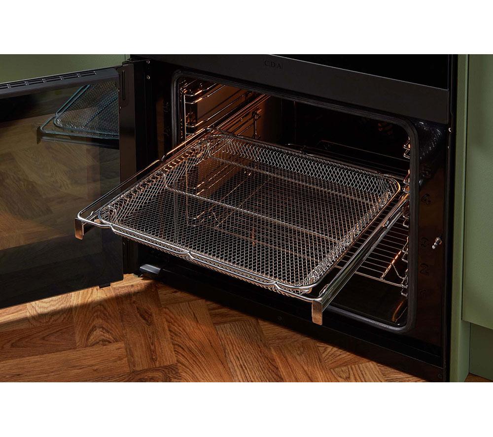 CDA CFD600MB 60 cm Dual Fuel Cooker - Black image number 4 of 6