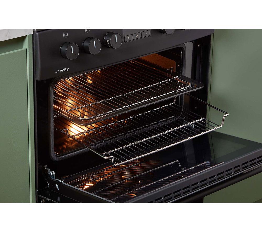 CDA CFD600MB 60 cm Dual Fuel Cooker - Black image number 5 of 6