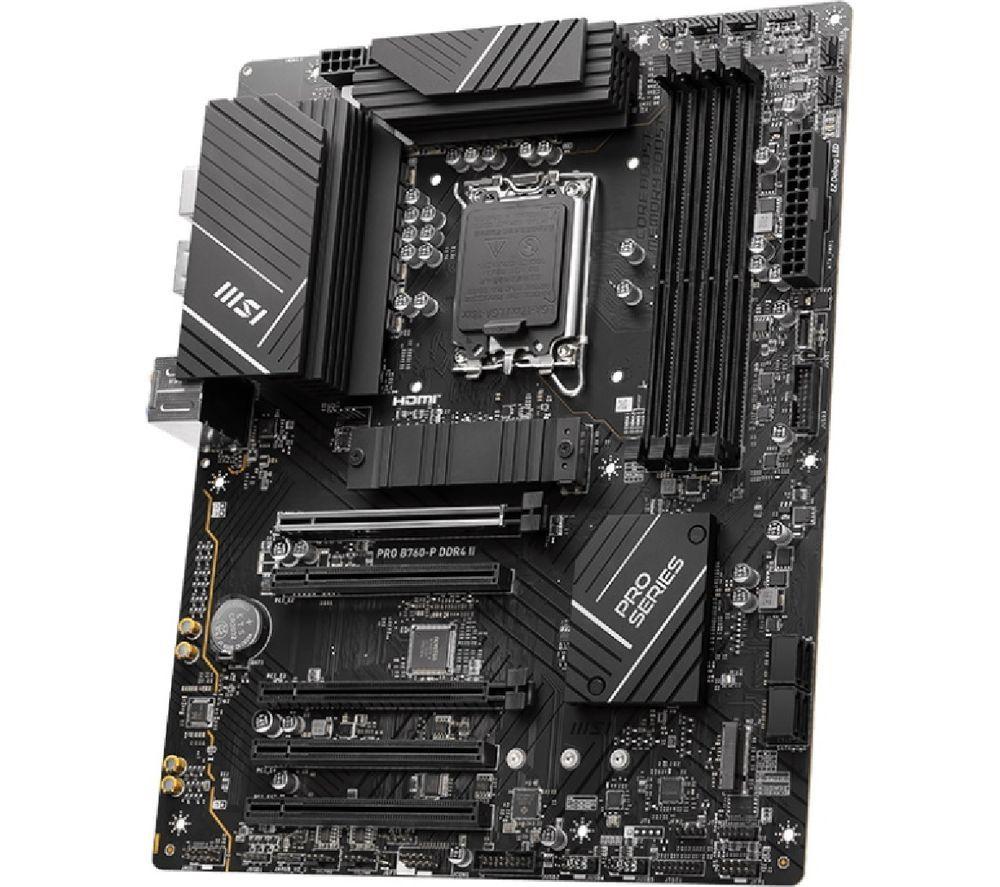 MSI PRO B760-P DDR4 II LGA 1700 Motherboard image number 3 of 4