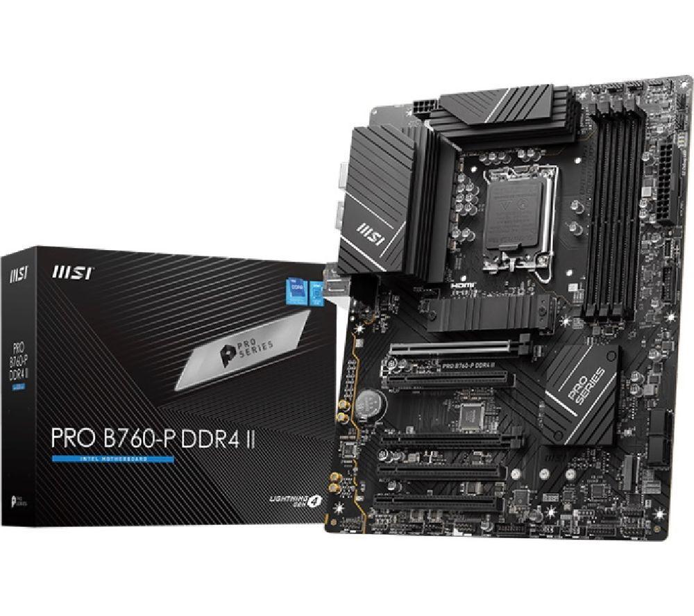 MSI PRO B760-P DDR4 II LGA 1700 Motherboard image number 4 of 4