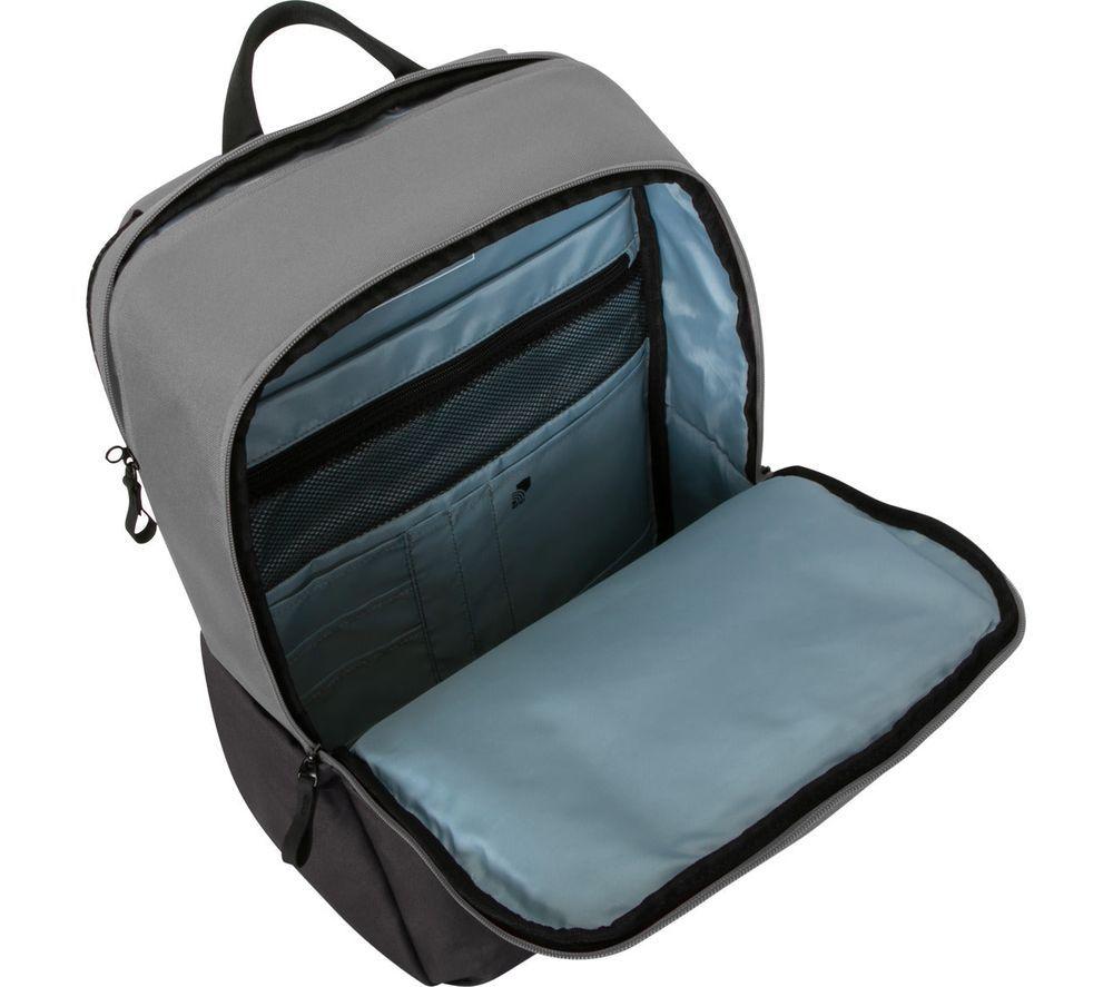 TARGUS Sagano EcoSmart TBB634GL 16" Laptop Backpack - Black & Grey image number 2 of 5