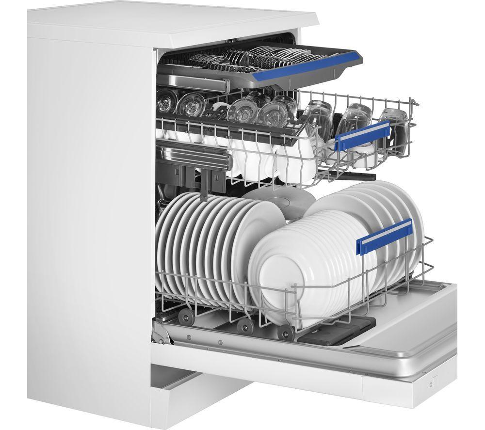 SMEG DF362DQB Full-size Dishwasher - White image number 3 of 5