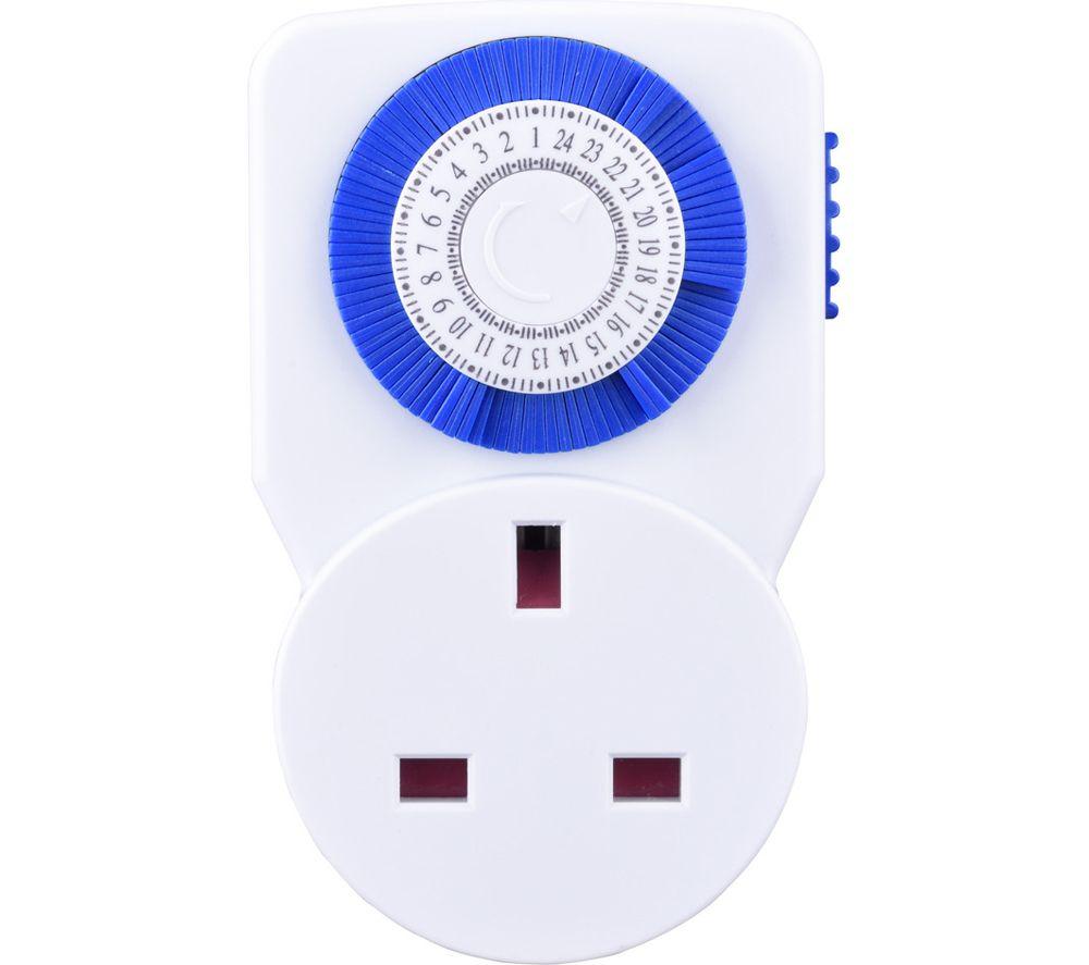 MASTERPLUG Weatherproof Box with 4 Socket Extension Lead & Timer - Black image number 7 of 8