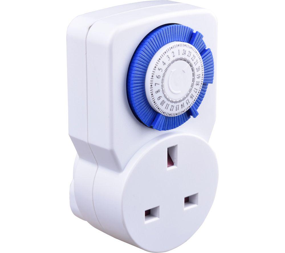 MASTERPLUG Weatherproof Box with 4 Socket Extension Lead & Timer - Black image number 8 of 8