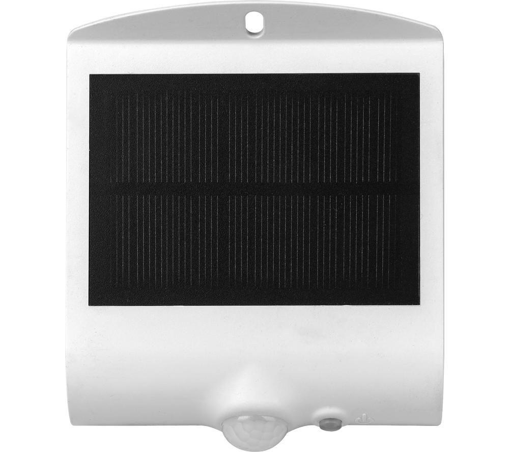 LUCECO Guardian Solar LED Wall Light with PIR Motion Sensor 1.5 W - White image number 5 of 5