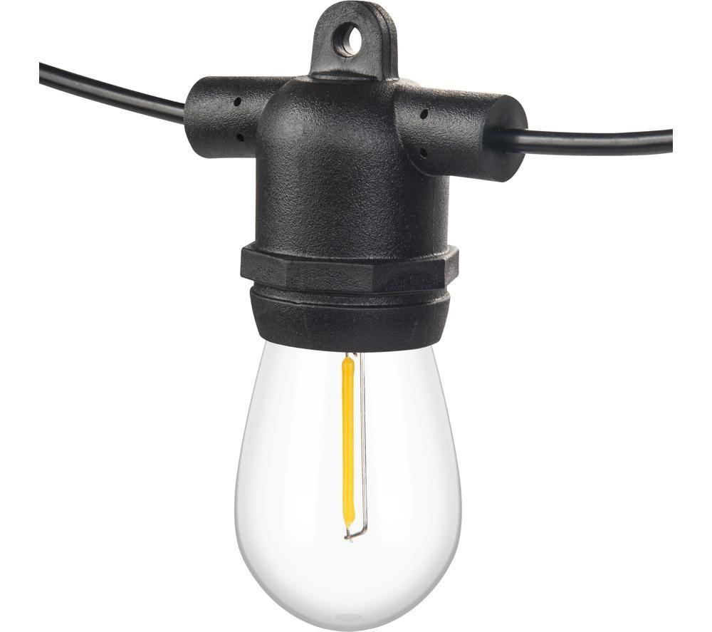 LUCECO Festoon Kit LED Light Chain - E27, 10 Bulbs image number 6 of 7