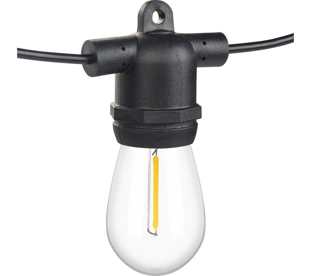 LUCECO Festoon Kit LED Light Chain - E27, 10 Bulbs image number 2 of 6