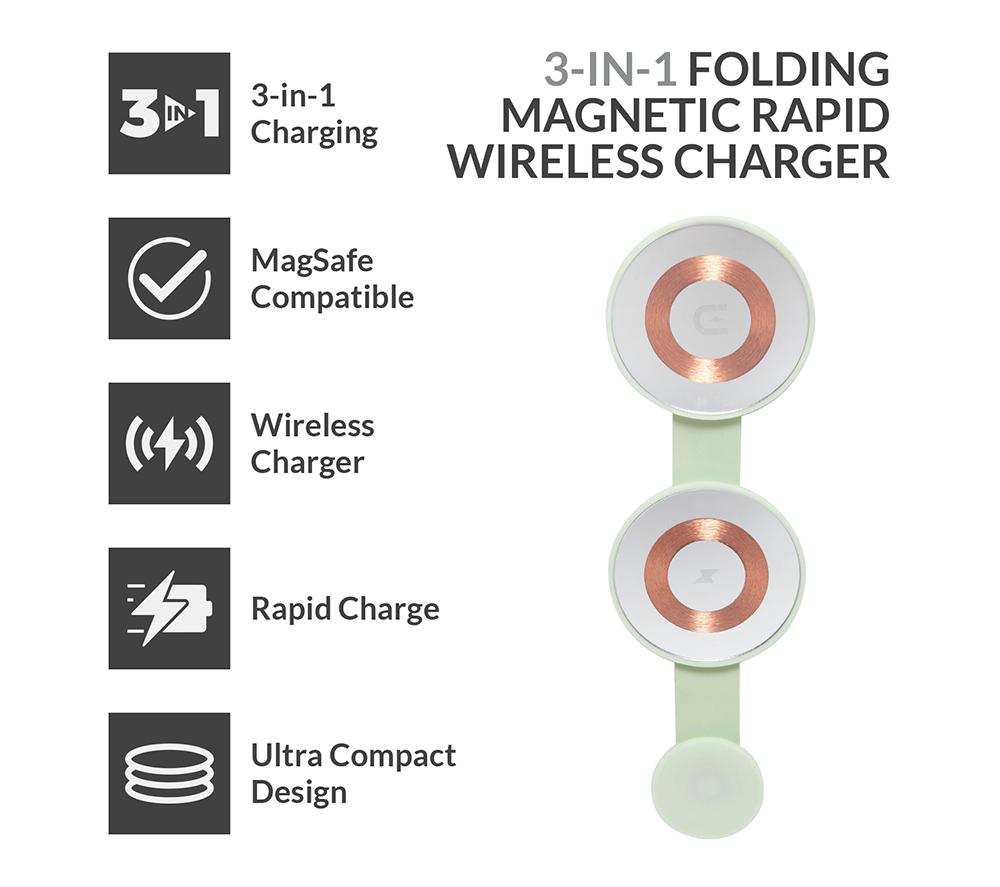 Buy ITEK I58076GRN Qi Wireless Charging Pad Currys