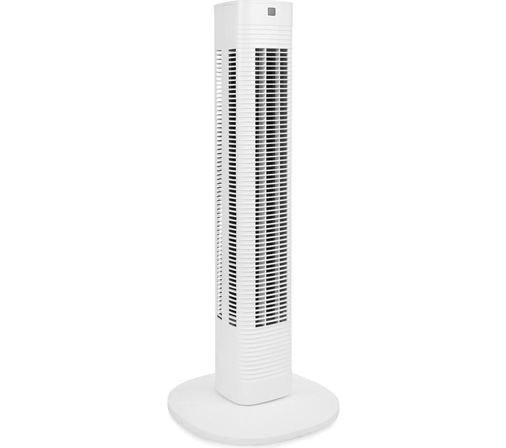 PRINCESS 358225 Smart Tower Fan - White, White