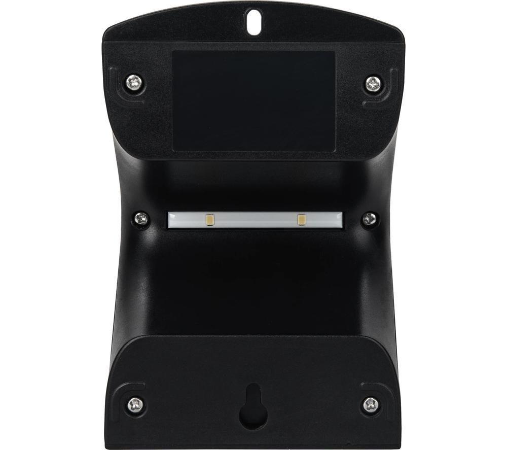 LUCECO Solar Guardian Outdoor LED Wall Light with PIR Motion Sensor - Black image number 4 of 7