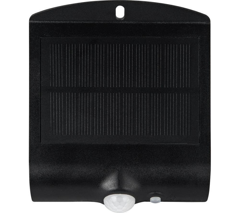 LUCECO Solar Guardian Outdoor LED Wall Light with PIR Motion Sensor - Black image number 7 of 7