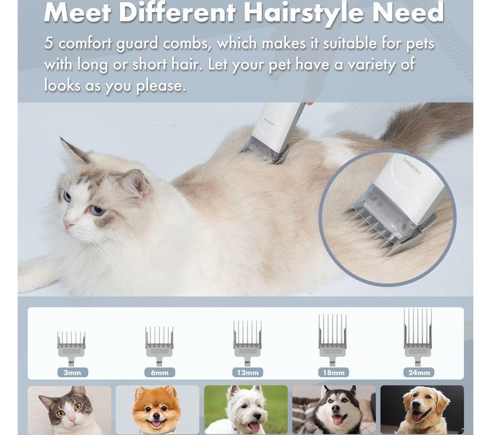 NEAKASA P2 Pro Dog & Cat Grooming Kit with Vacuum - White image number 7 of 7