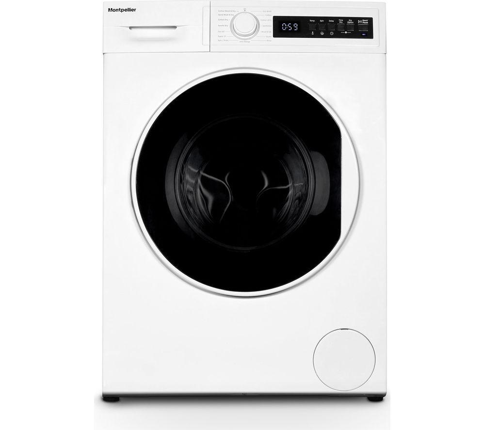 MONTPELLIER MWD8514W 8 kg Washer Dryer - White, White