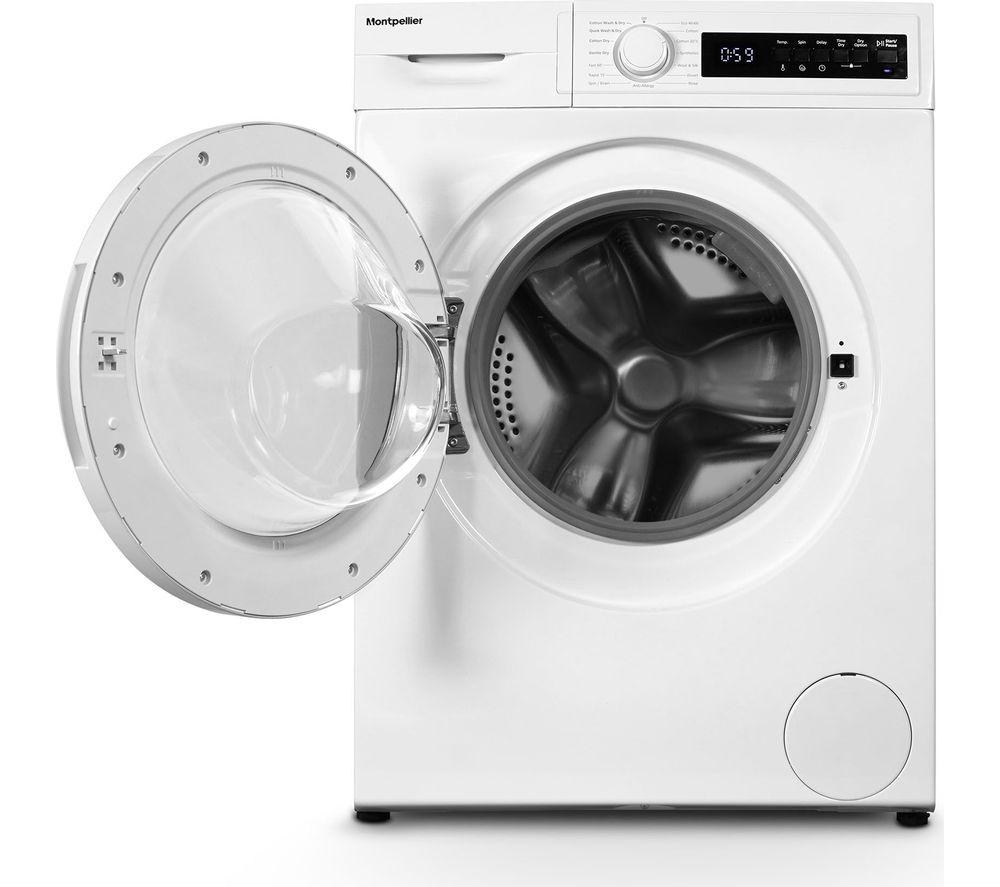 MONTPELLIER MWD8514W 8 kg Washer Dryer - White image number 4 of 4