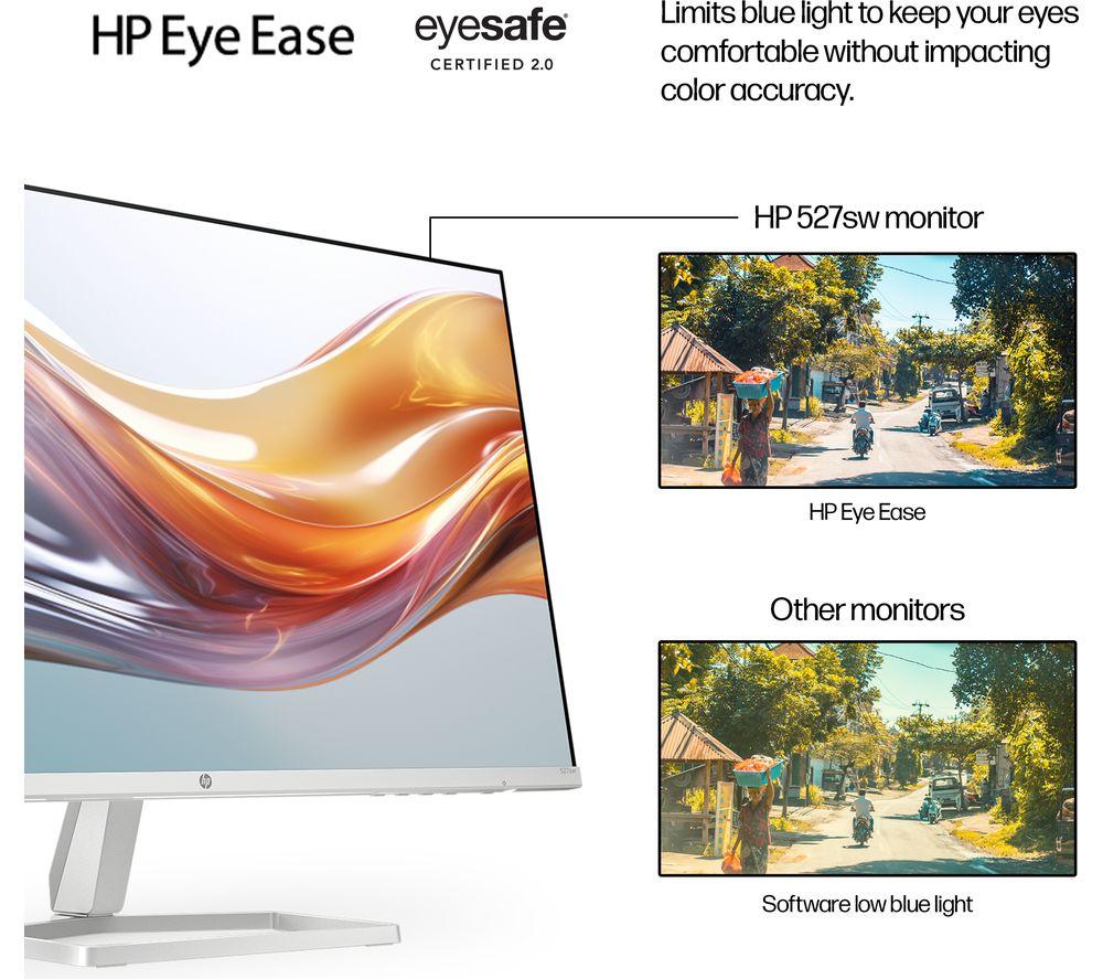HP Series 5 527sw Full HD 27" IPS LCD Monitor - White image number 5 of 15