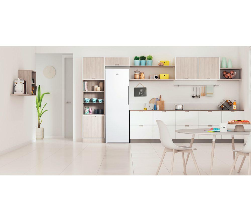 INDESIT No Frost UI8 F2C W UK Tall Freezer - White image number 5 of 5