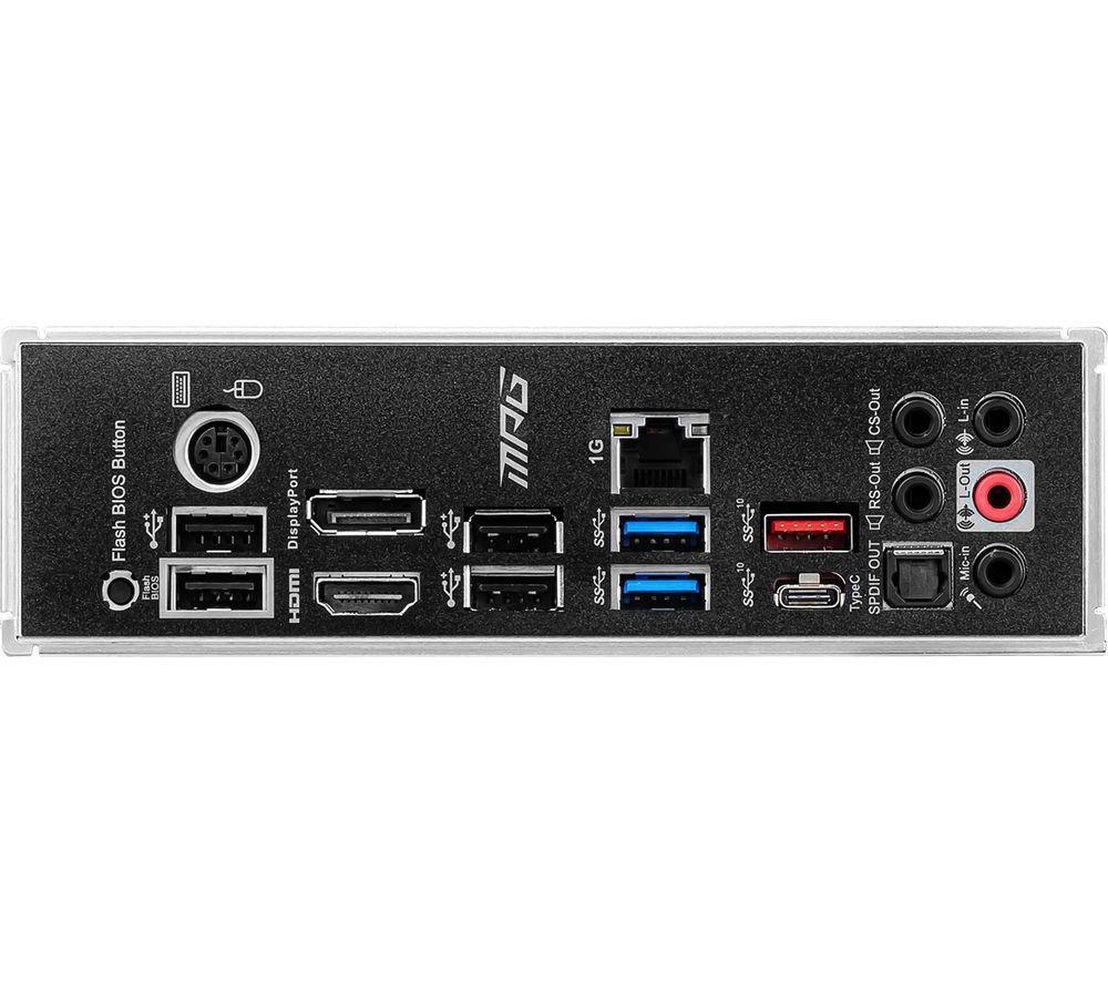 MSI MPG B550 GAMING PLUS AM4 Motherboard image number 4 of 4