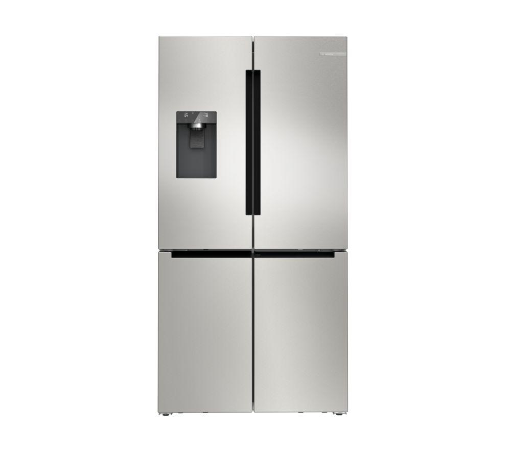 Bosch Series 6 KFI96APEAG Wifi Connected Non-Plumbed Frost Free American Fridge Freezer – Stainless Steel – E Rated