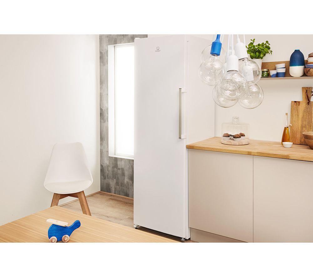 INDESIT No Frost UI6 F2T W UK Tall Freezer - White image number 2 of 5