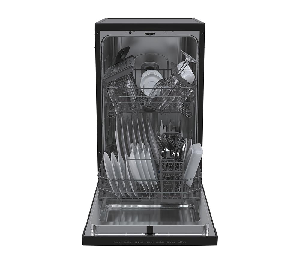 HOOVER H-Dish 500 HDPH 2D1049B-80 Slimline Dishwasher - Black image number 2 of 9