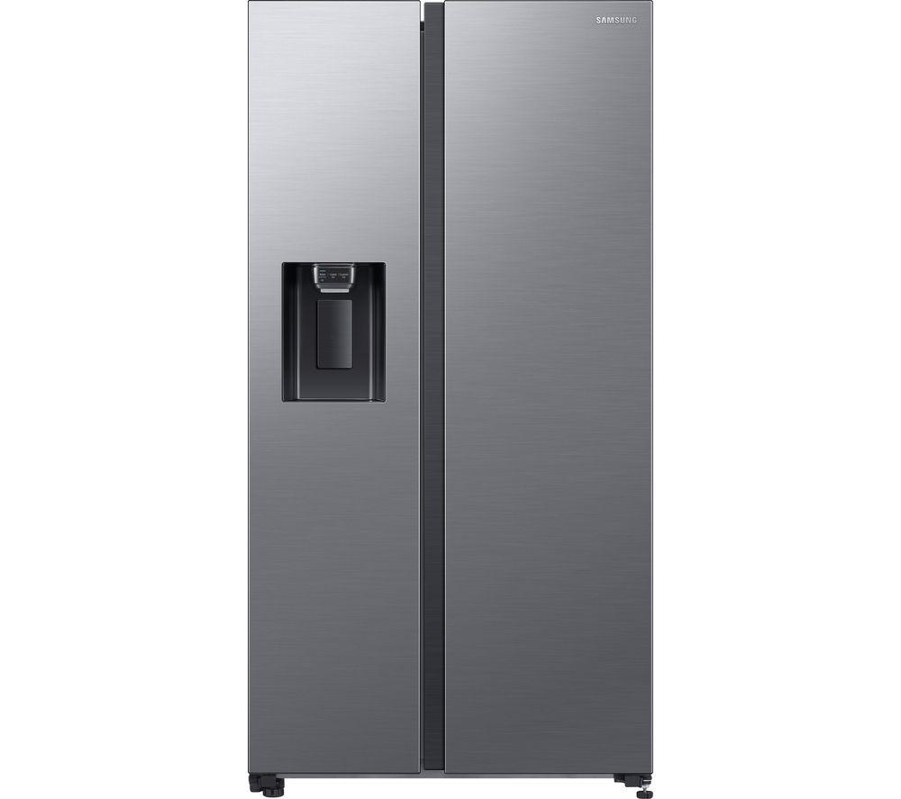 SAMSUNG SpaceMax RS64DG5303S9EU American-Style Smart Fridge Freezer - Refined Inox, Silver/Grey