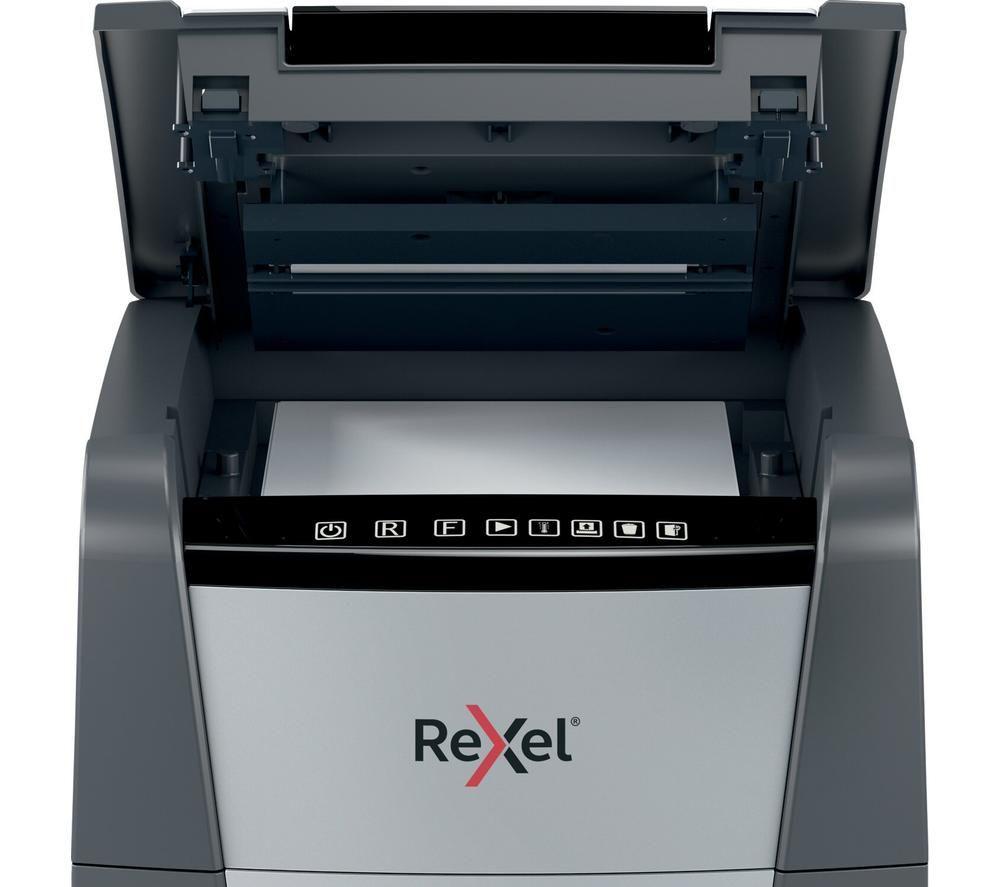REXEL Optimum AutoFeed+ 50X Cross Cut Paper Shredder image number 7 of 11