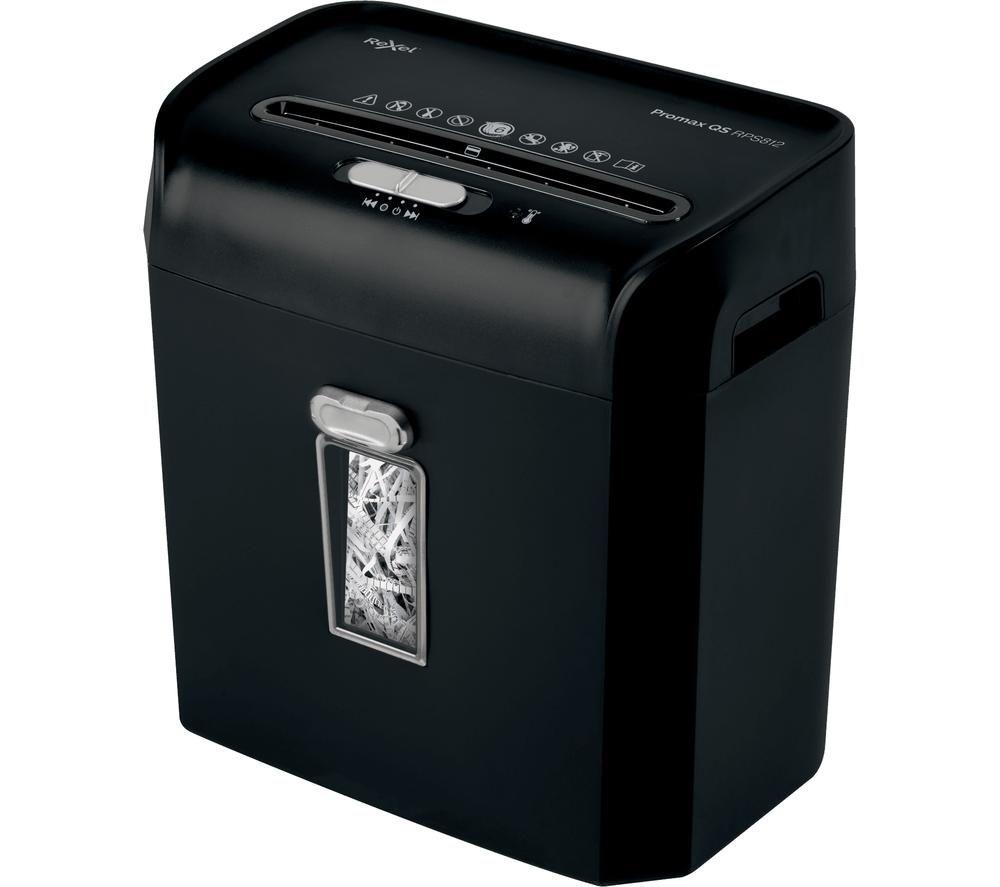 Rexel Promax Qs Rps812 Strip Cut Paper Shredder