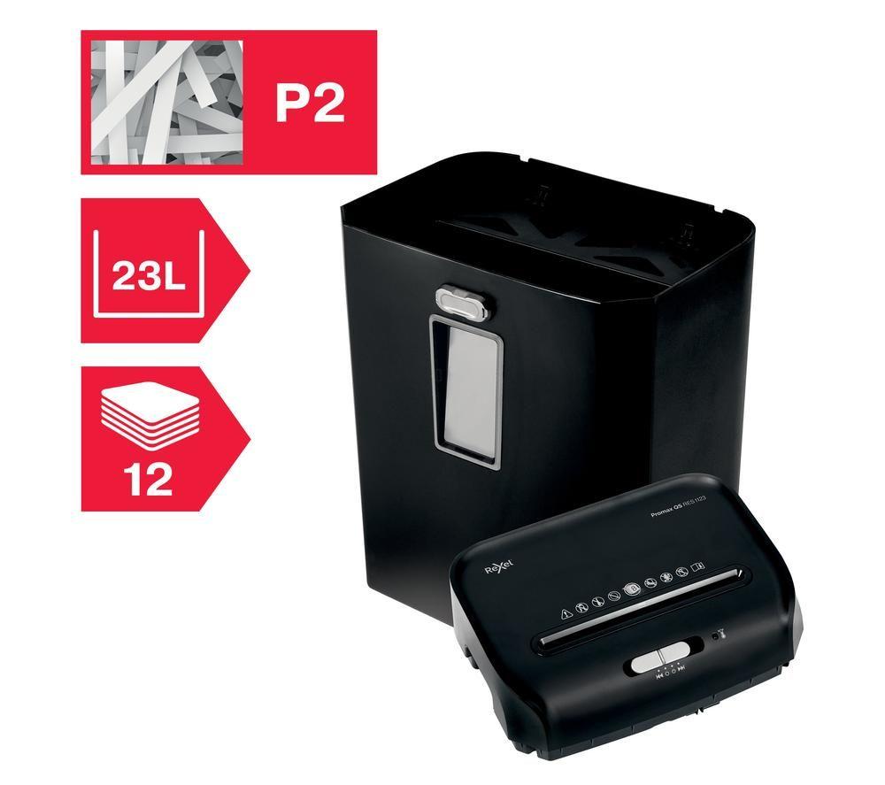 REXEL ProMax QS RES1123 Strip Cut Paper Shredder image number 5 of 5