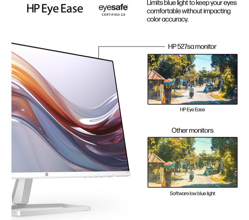 HP Series 5 527sa Full HD 27" IPS LCD Monitor - White image number 5 of 14