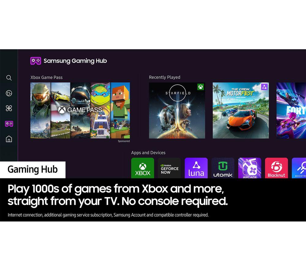 SAMSUNG Q80D 55 inch QLED 4K HDR Smart TV (2024) - QE55Q80D