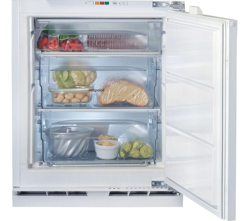 HOTPOINT Low Frost HBUFZ011.UK Integrated Undercounter Freezer - Fixed Hinge image number 6 of 10