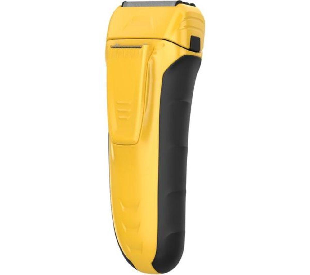 WAHL Lifeproof Wet & Dry Foil Shaver - Black & Yellow image number 4 of 7