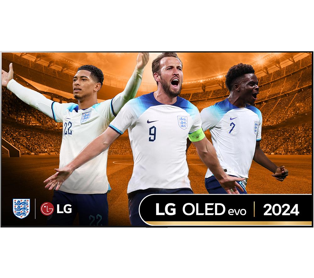 LG OLED83G45LW 83 Smart 4K Ultra HD HDR OLED TV with Wall Mount, Silver/Grey