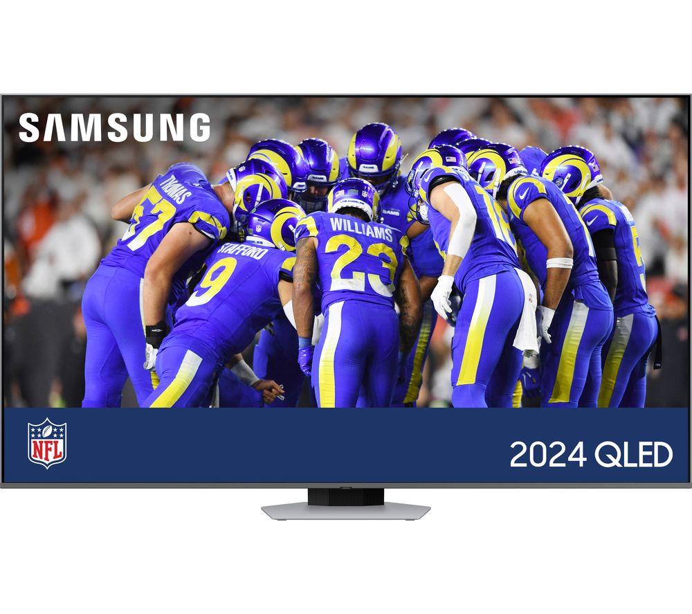 85 Samsung QE85Q80DATXXU  Smart 4K Ultra HD HDR QLED TV with Bixby & Alexa, Black