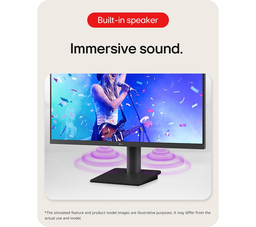 LG 24MS550-B.AEK Full HD 24" IPS LCD Monitor - Black image number 3 of 12