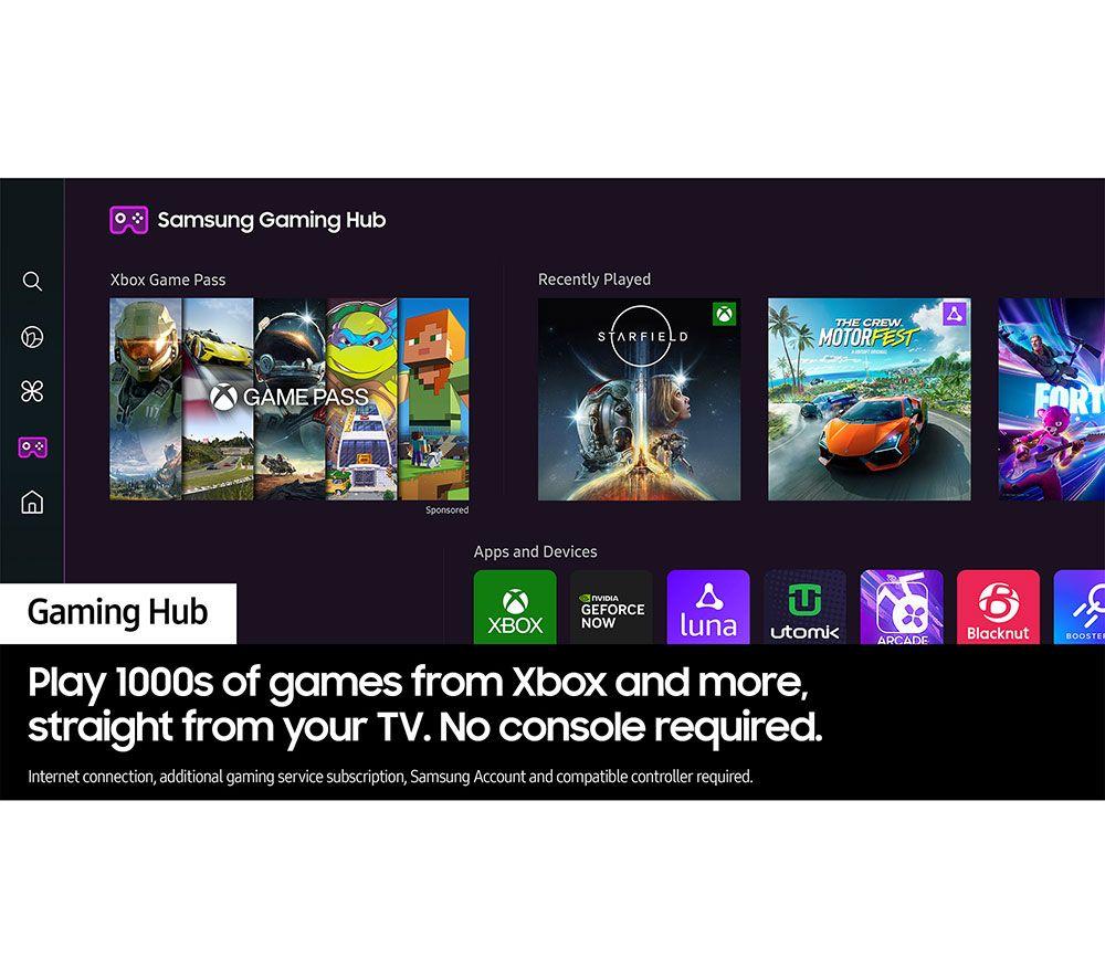 SAMSUNG DU7100 50" Crystal UHD 4K HDR Smart TV 2024 - UE50DU7100