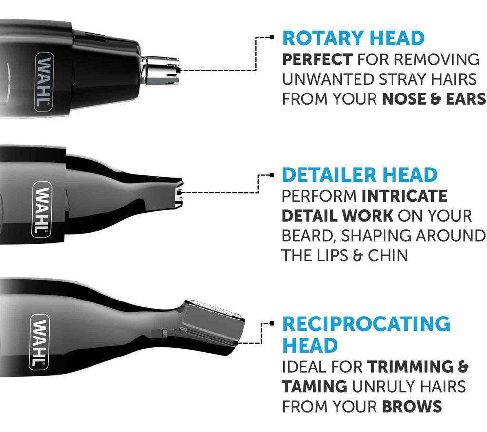 WAHL WAHL 9865-2401 Ear, Nose & Eyebrow Trimmer Kit image number 3 of 4