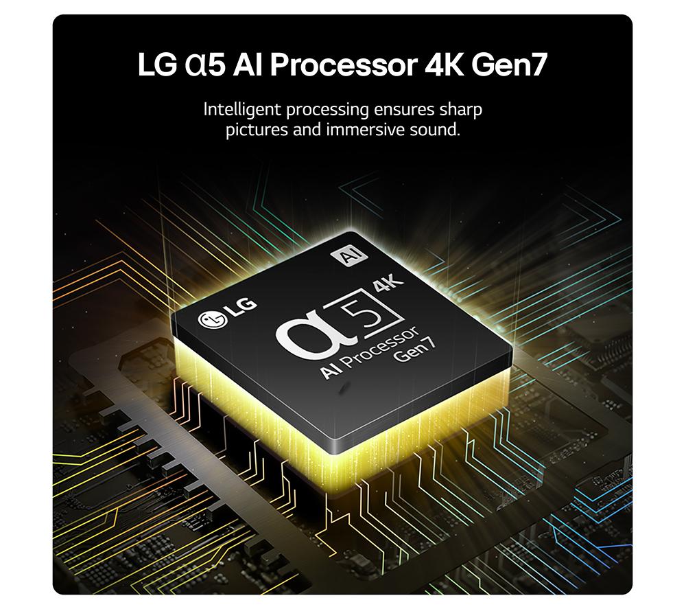 LG NANO81 43" NanoCell AI 4K HDR Smart TV 2024 - 43NANO81T6A