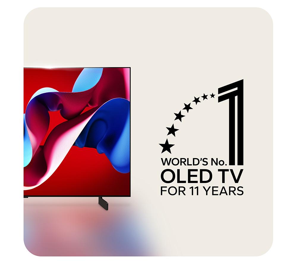 LG C4 42" OLED evo AI 4K HDR Smart TV 2024 - OLED42C44LA