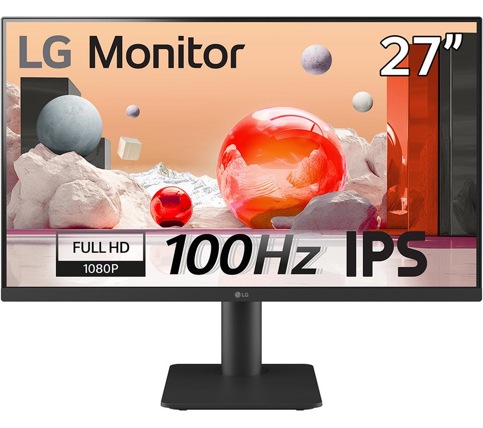 LG 27MS550-B.AEK Full HD 27" IPS LCD Monitor - Black