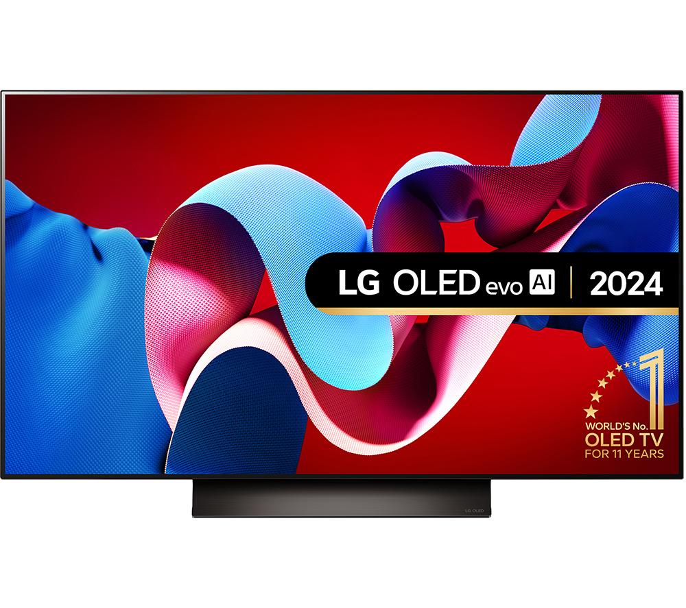 LG C4 48" OLED evo AI 4K HDR Smart TV 2024 - OLED48C46LA