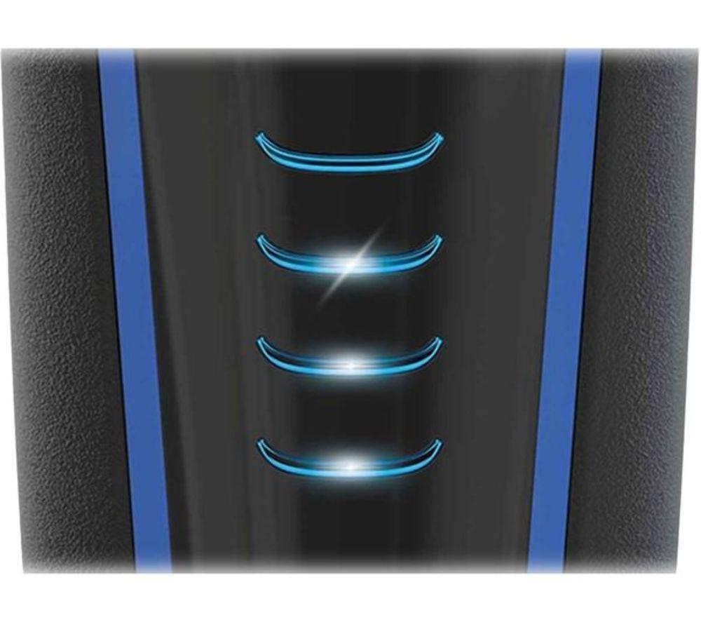 WAHL Clean & Close Wet & Dry Stubble Foil Shaver - Black & Blue image number 8 of 9
