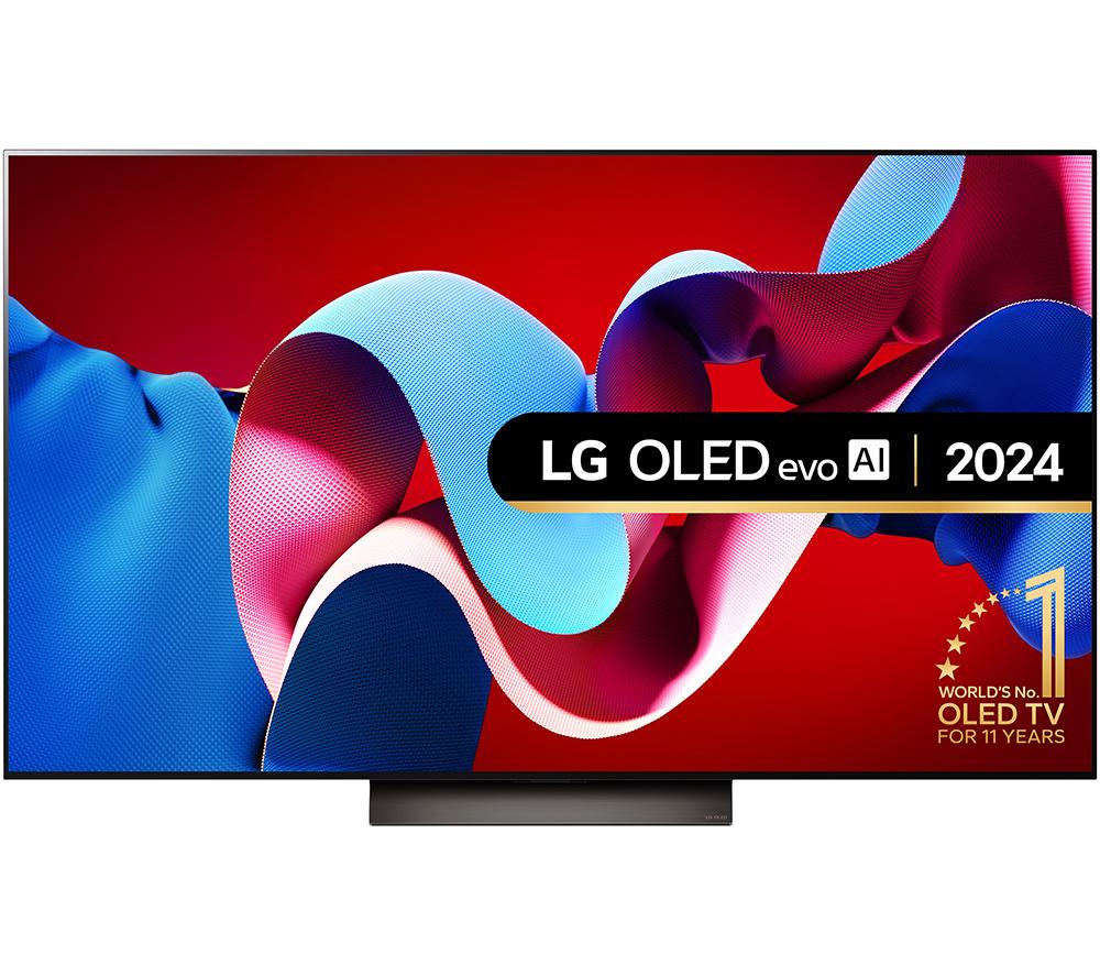 LG C4 77" OLED evo AI 4K HDR Smart TV 2024 - OLED77C46LA