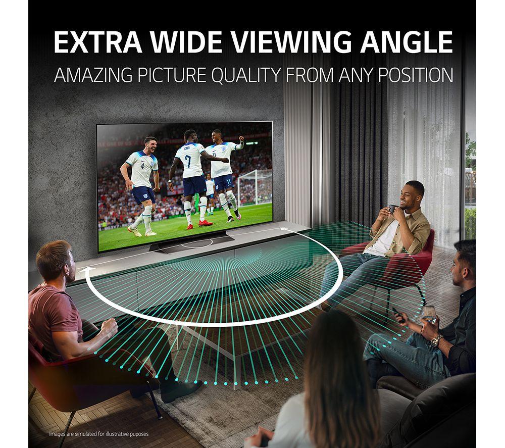 LG C4 77" OLED evo AI 4K HDR Smart TV 2024 - OLED77C46LA