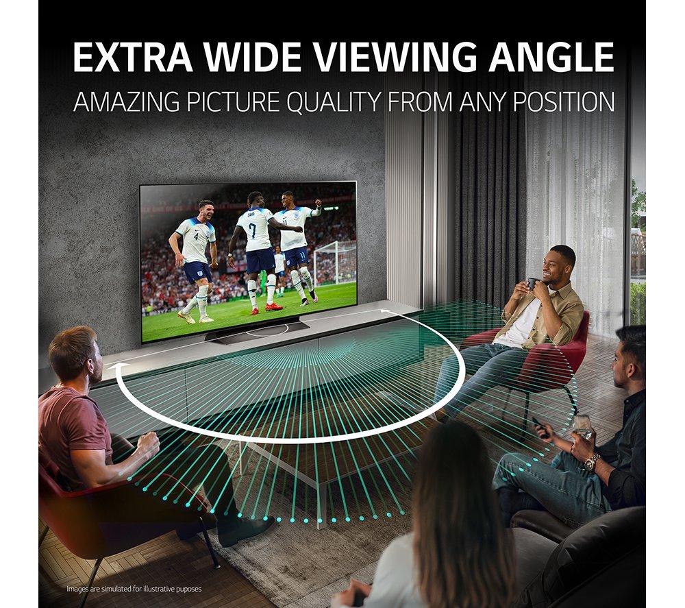 LG C4 55" OLED evo AI 4K HDR Smart TV 2024 - OLED55C44LA