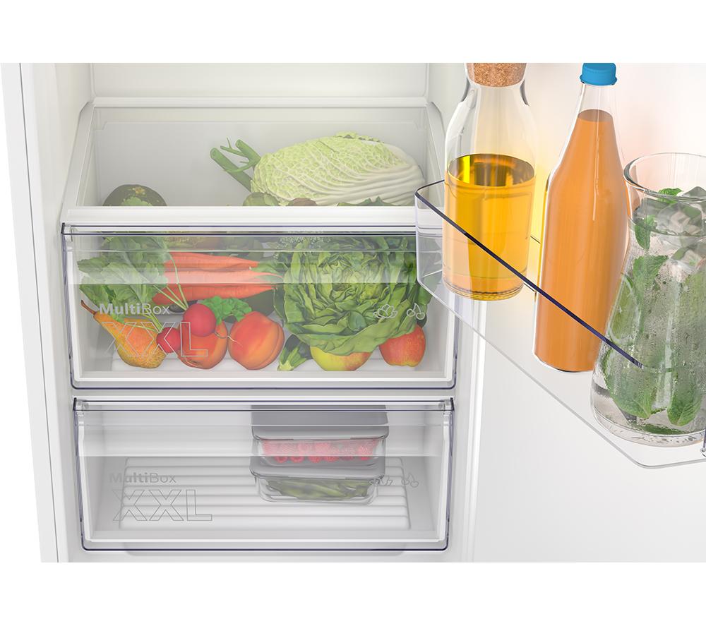 BOSCH Series 2 KIR81NSE0G Integrated Tall Fridge - Sliding Hinge image number 4 of 5