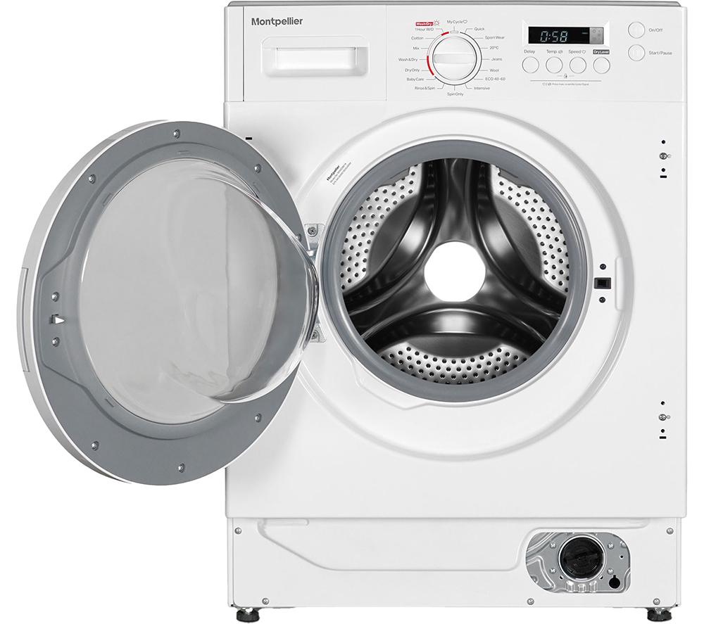 MONTPELLIER MIWD8614 Integrated 8 kg Washer Dryer image number 2 of 6